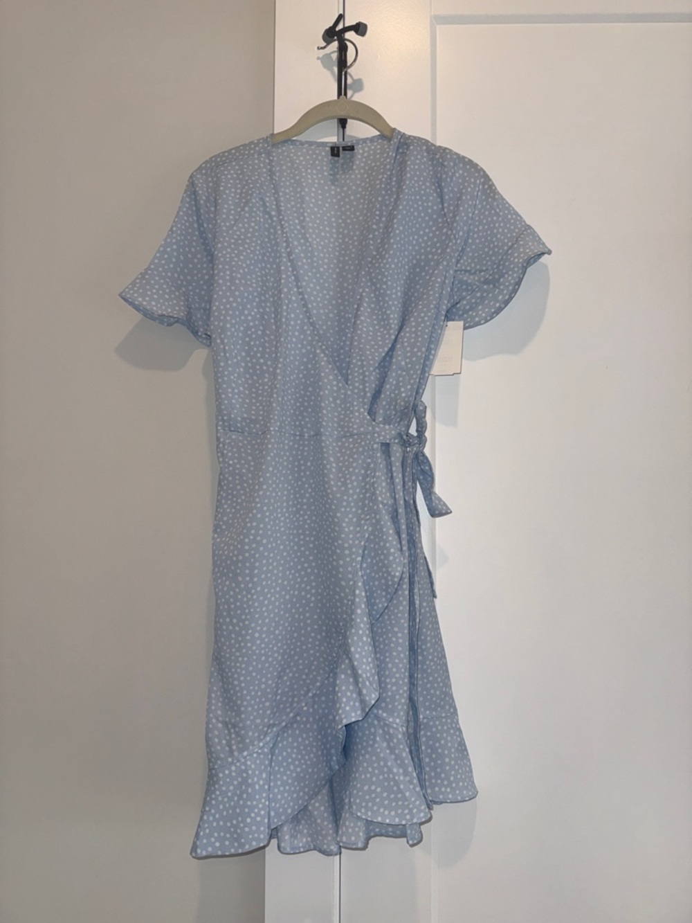 Vero Moda Polka Dot Wrap Dress